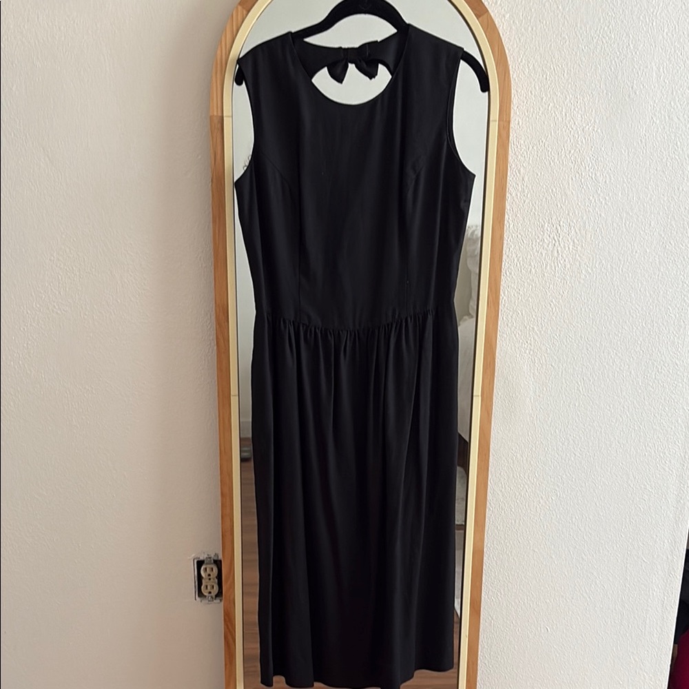 Vintage Black cutout dress.